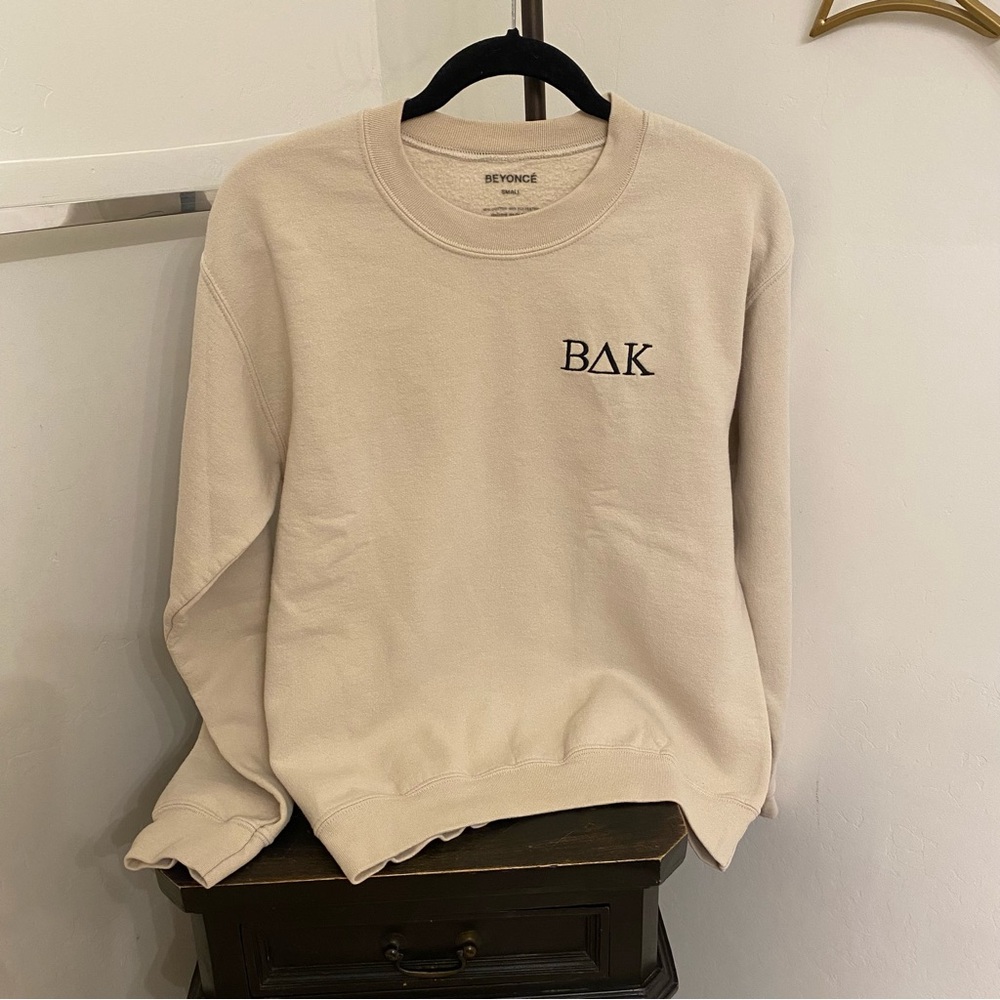 BEYONCE BEYCHELLA COACHELLA OFFICIAL 2018 BAK Crewneck sz S Festival Homecoming - Picture 2 of 5
